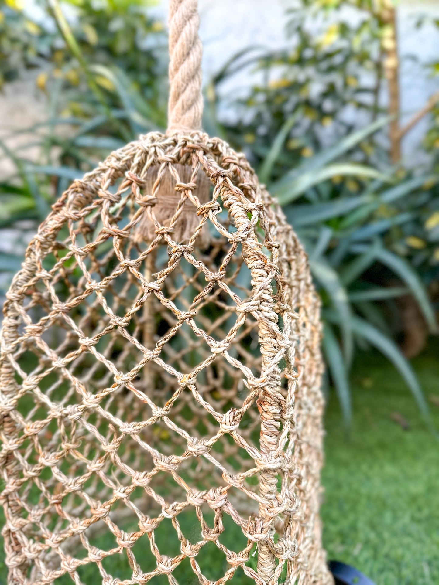 Lámpara Fibra Natural