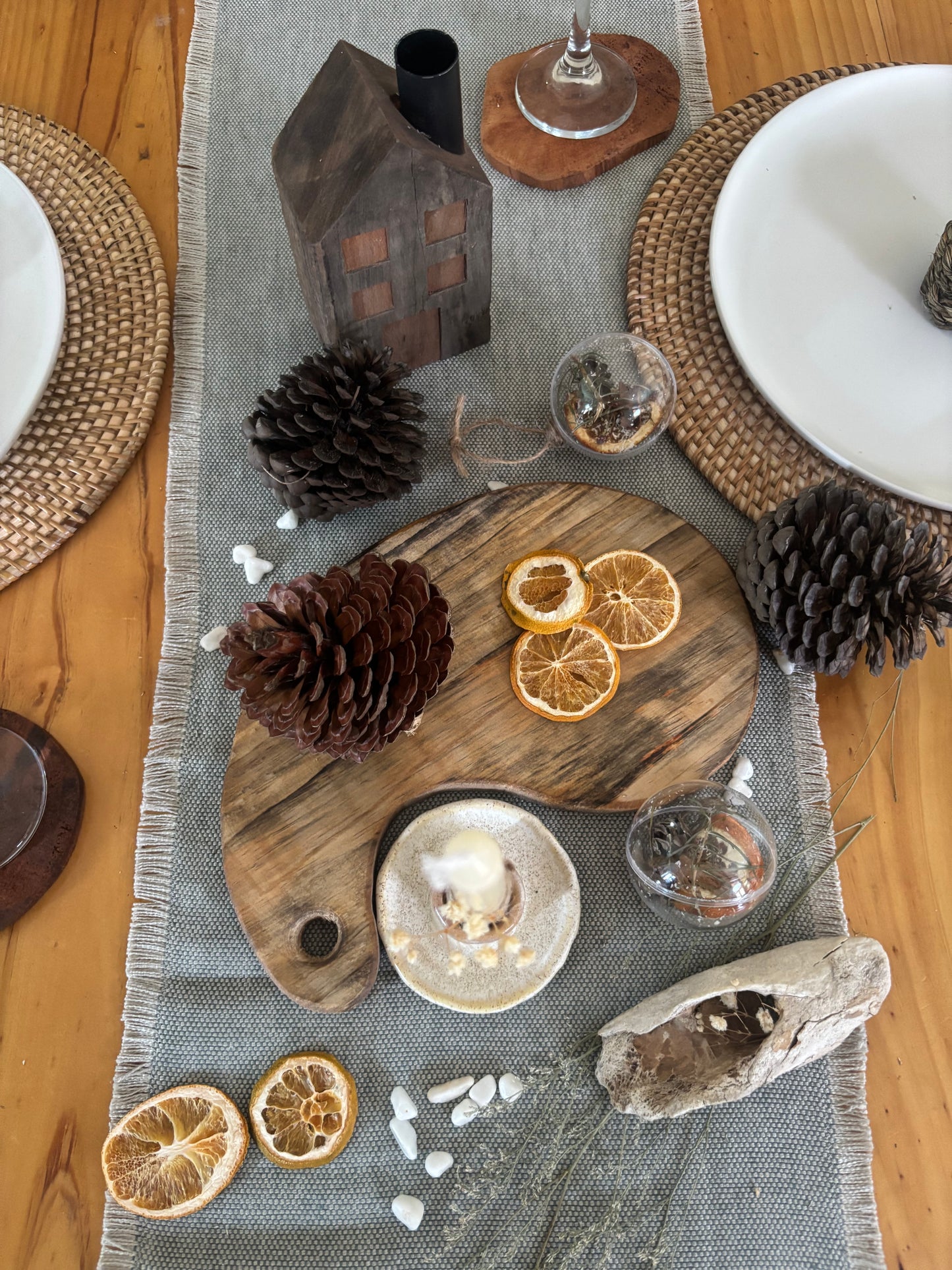 Caja Navideña "Gres y Lino"