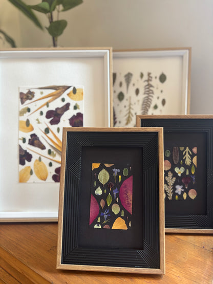 Cuadro botánico Lujo Silencioso