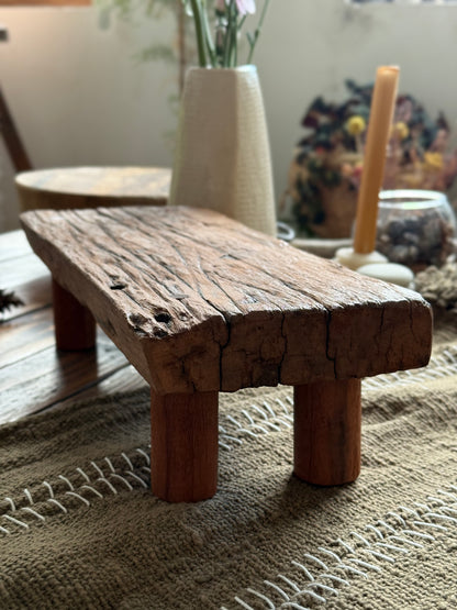 Mini banquetas madera
