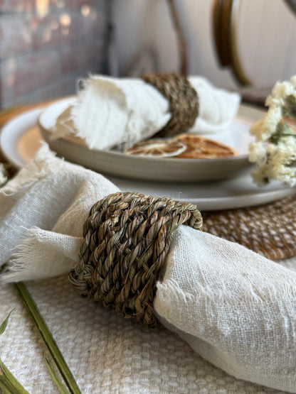 Pack 4 Porta Servilletas fibra pita